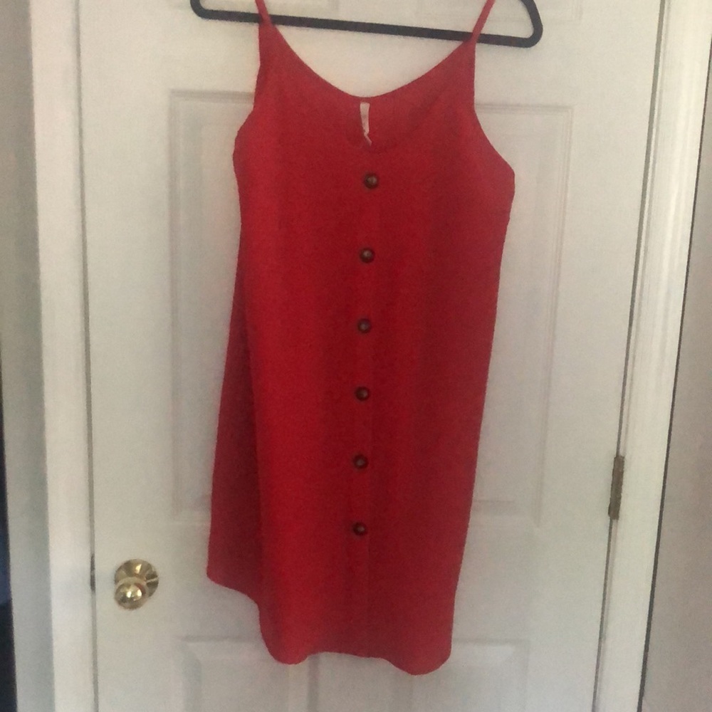 Red Summer Dress/cover-up